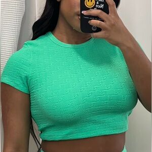 alexanderwang.T green baby t shirt